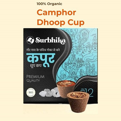 camphor dhoop cup